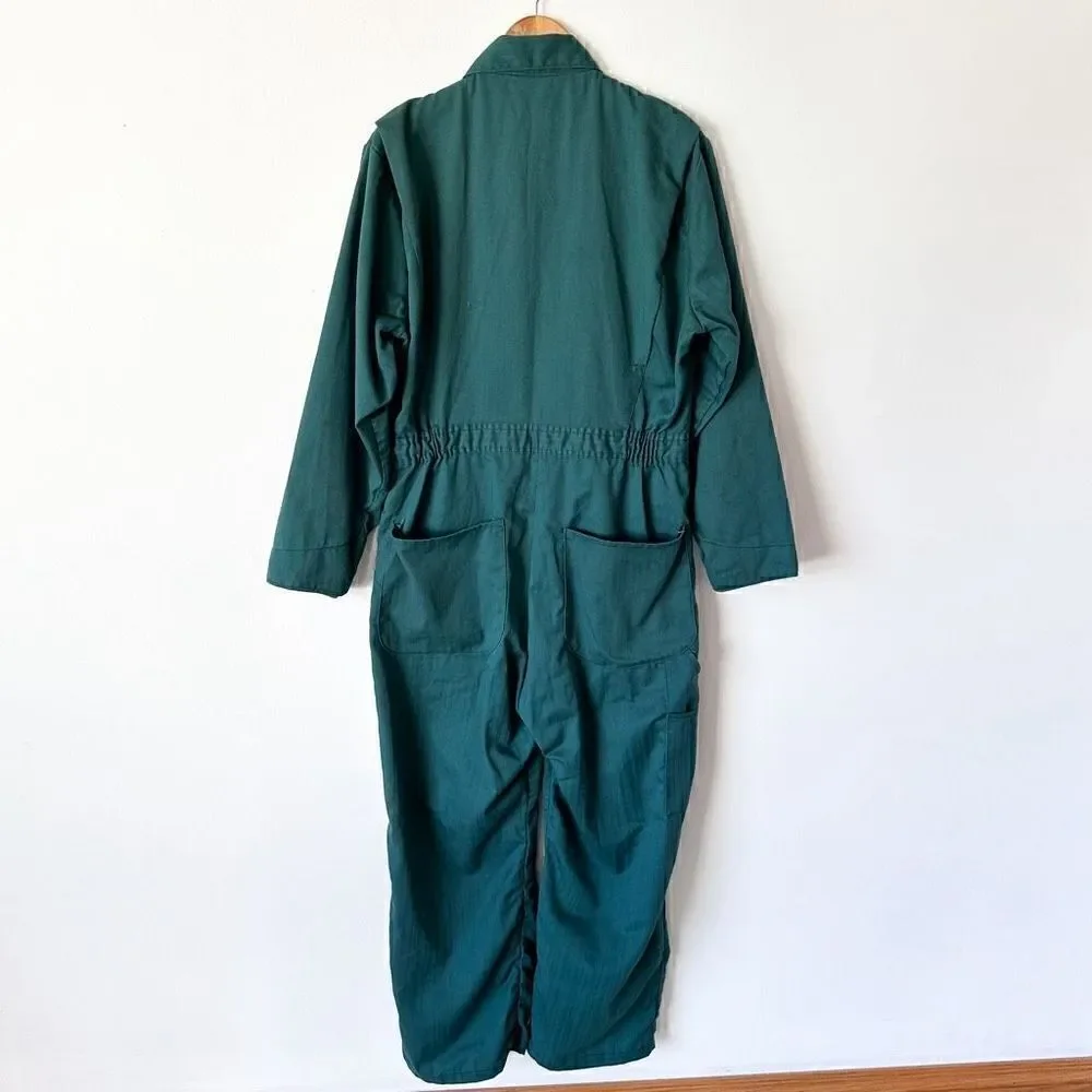 Big Mac JCPenney Vintage RARE Color Men’s Teal Green Mechanic Work Coveralls Jum
